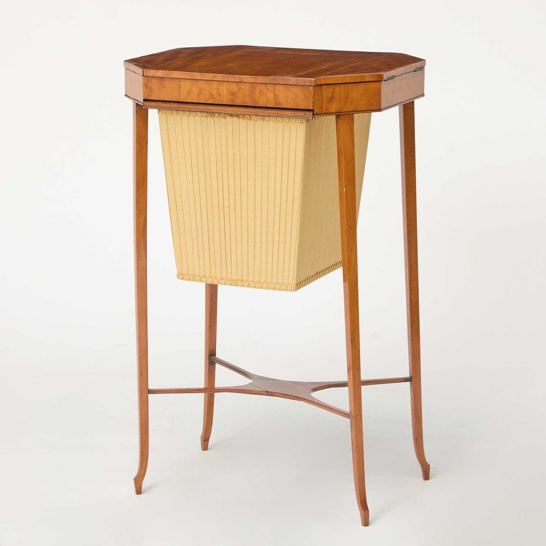 George III Satinwood Work Table (1 of 5)