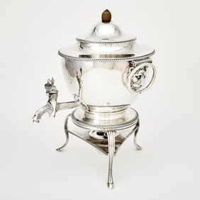 George III Sterling Silver Hot Water Urn John Emes, London, 1801