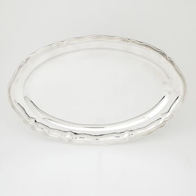 Buccellati Sterling Silver Large Platter
