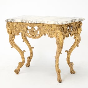 Régence Giltwood Console