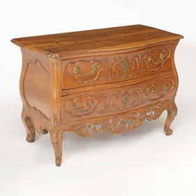 Louis XV Provincial Walnut Commode