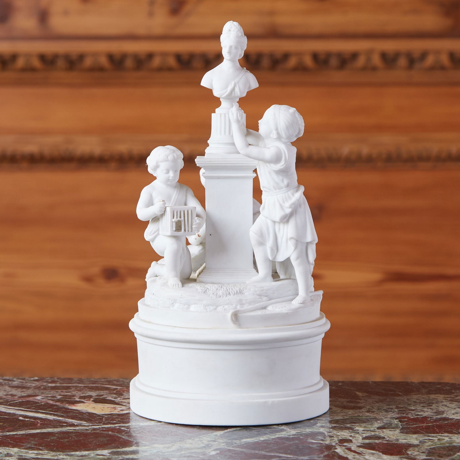 Niderviller Biscuit Porcelain Altar Group (1 of 2)
