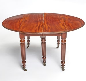 Restauration Mahogany Extension Dining Table