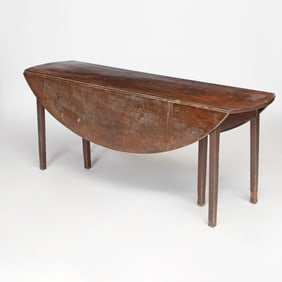 George III Style Mahogany Hunt Table