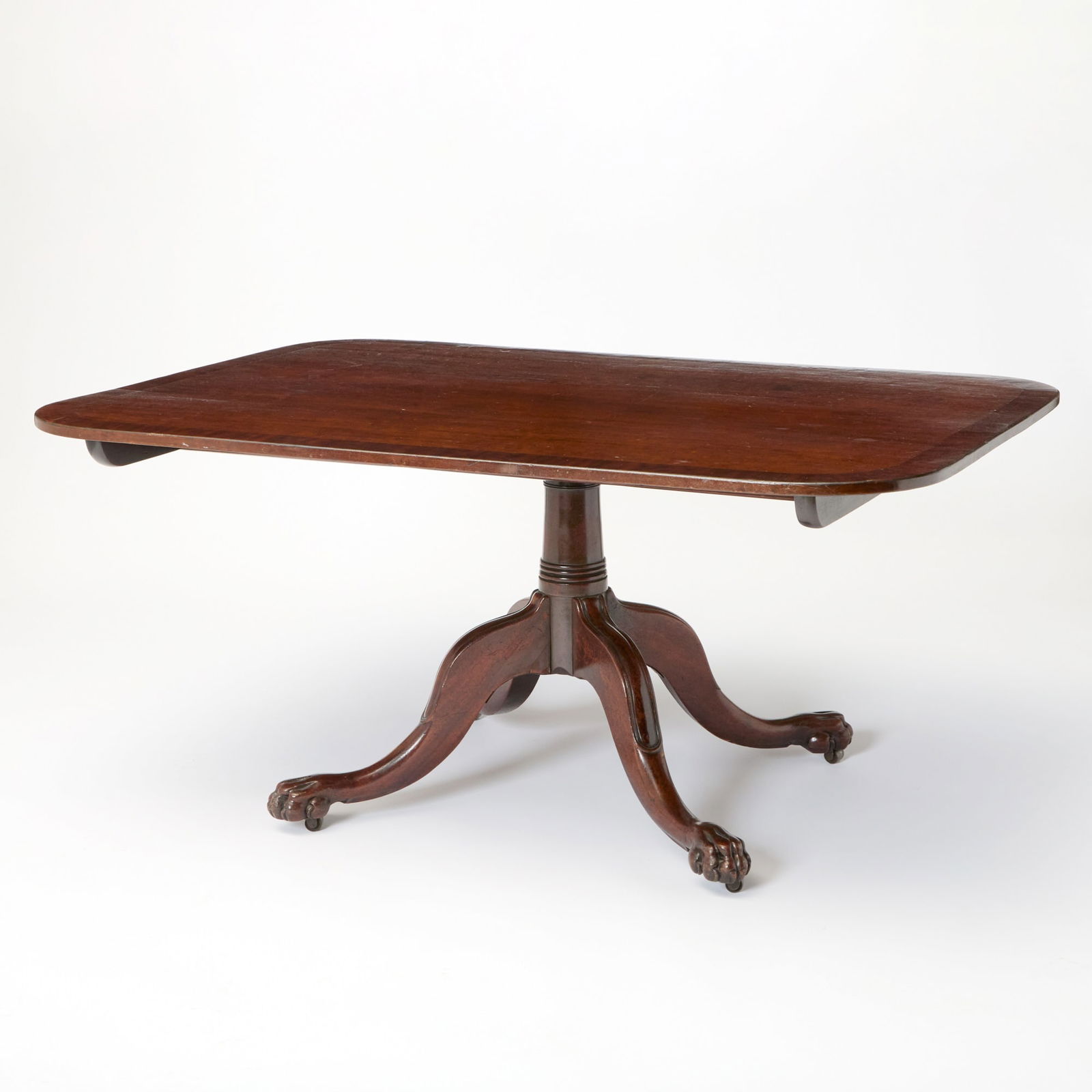 George III Banded Mahogany Breakfast Table (1 of 6)