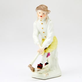 Fine Meissen Figure of a Woodcutter, modelled by J.J. Kaendler