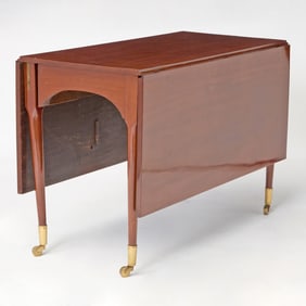 Louis XVI Mahogany Drop-Leaf Table
