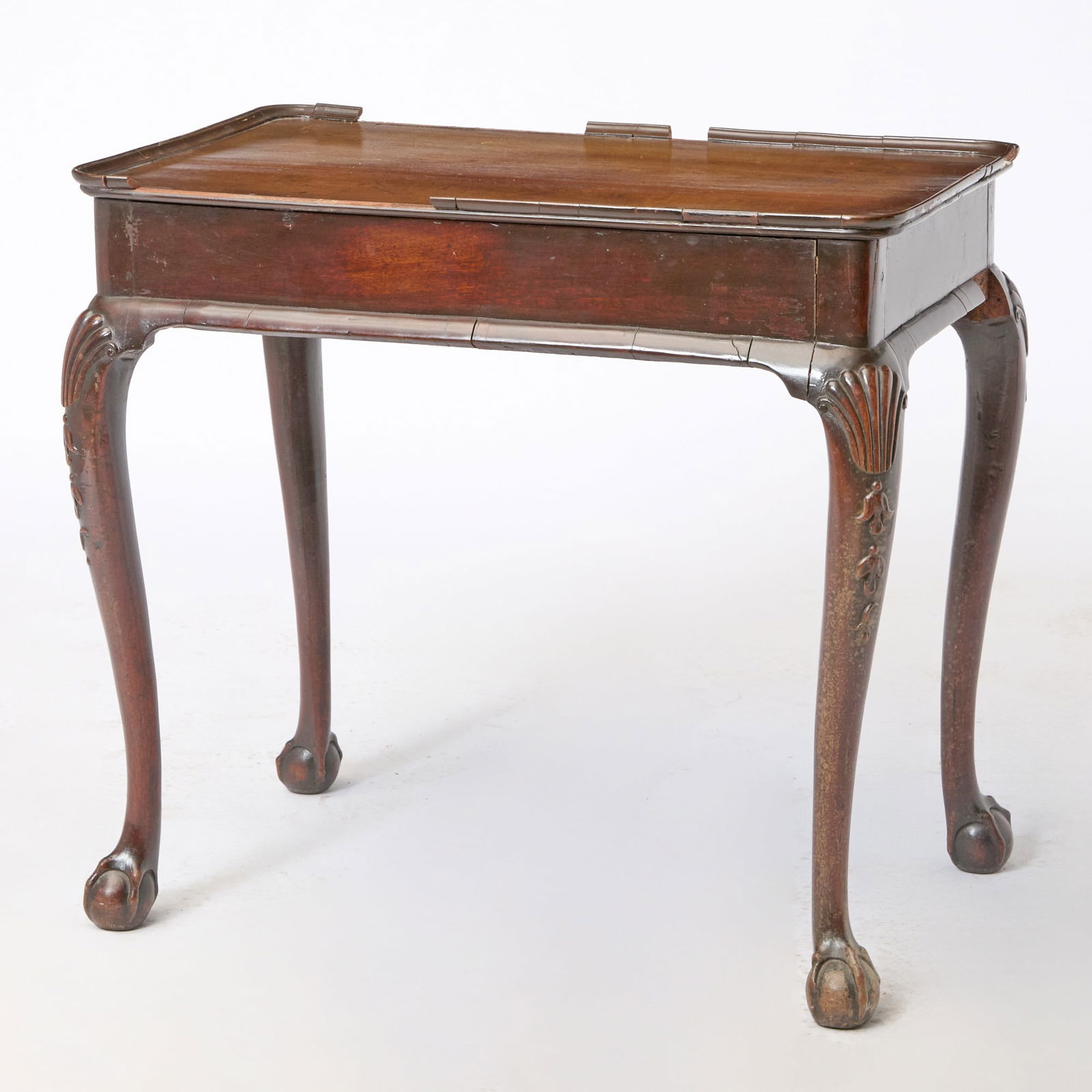 George III Walnut Tea Table (1 of 7)