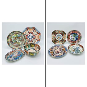 Group of Chinese and Japanese Porcelain Table Articles