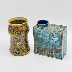 Two Art Pottery Vases