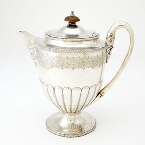 George III Sterling Silver Coffee Pot