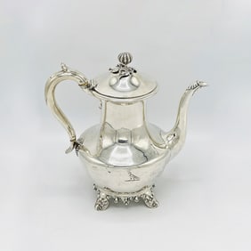 Victorian Sterling Silver Coffee Pot