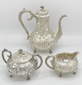 S. Kirk & Son Co. Sterling Silver Coffee Service