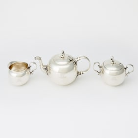 Tiffany & Co. Sterling Silver Individual Tea Service