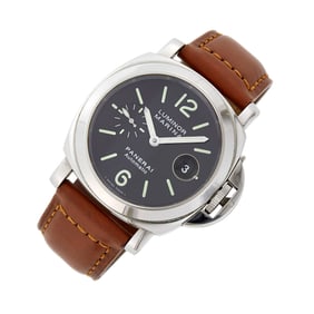 Panerai Gentleman's Stainless Steel 'Luminor Marina' Wristwatch, Ref. no. PAM00104