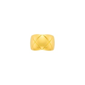 Chanel Gold 'Coco Crush' Band Ring, France