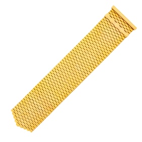 Wide Gold Slide Bracelet