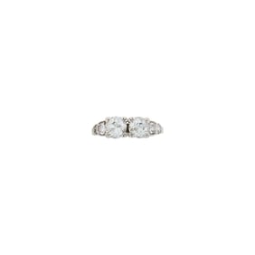 Platinum and Diamond Ring