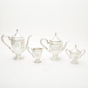 Frank M. Whiting Sterling Silver Tea and Coffee Service