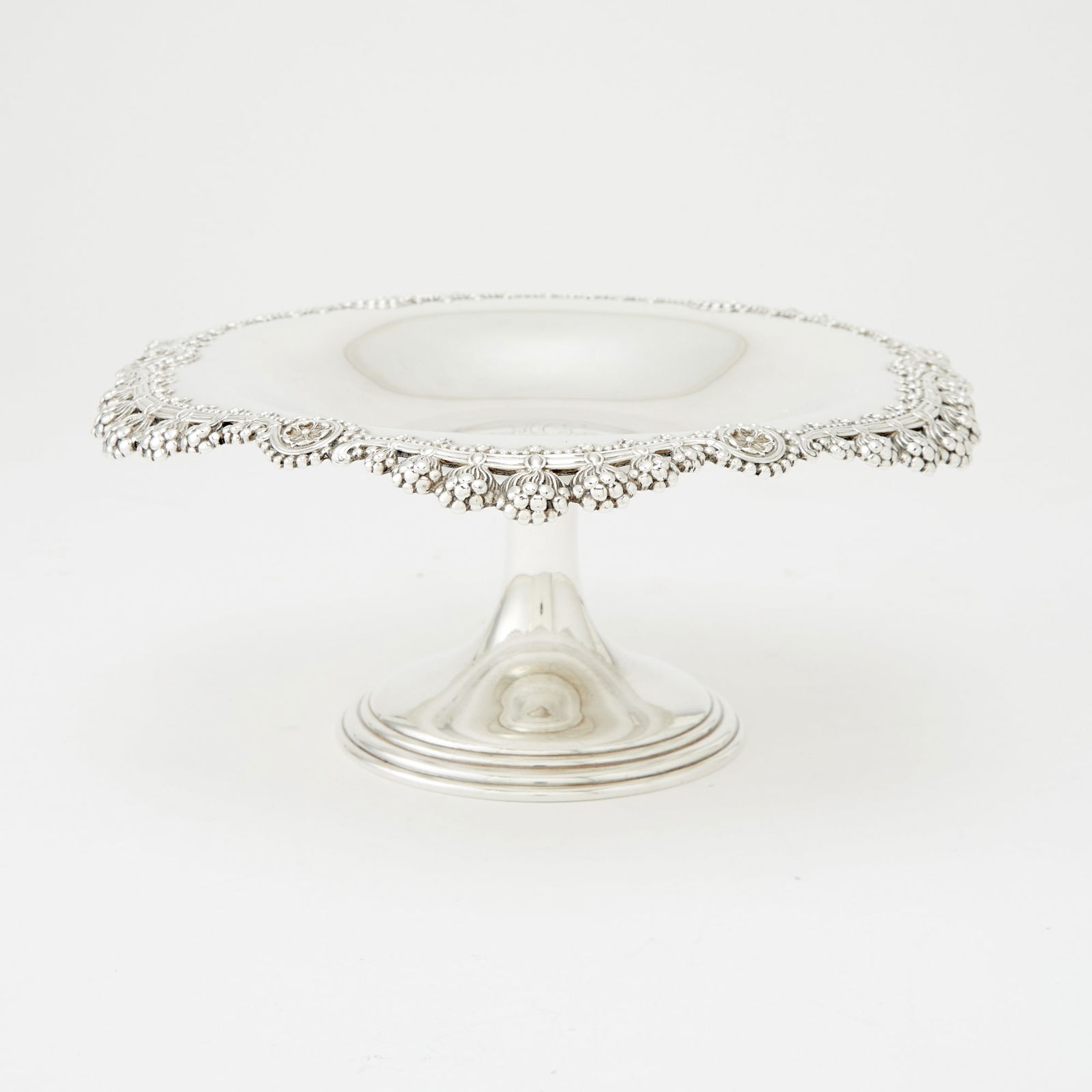Tiffany & Co. Sterling Silver "Clover" Pattern Low Compote (1 of 5)