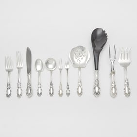 Towle Sterling Silver" King Richard" Pattern Flatware Service