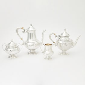 American Sterling Silver Tea and Coffee Service 20th Century