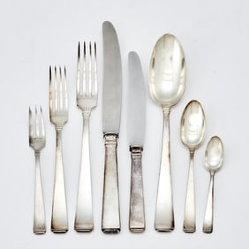 Continental Silver Flatware Service