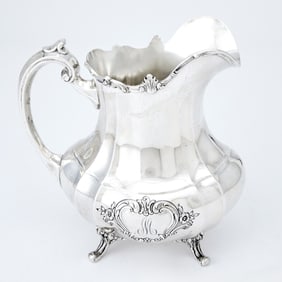 Reed & Barton Sterling Silver "Hampton Court" Pattern Water Pitcher