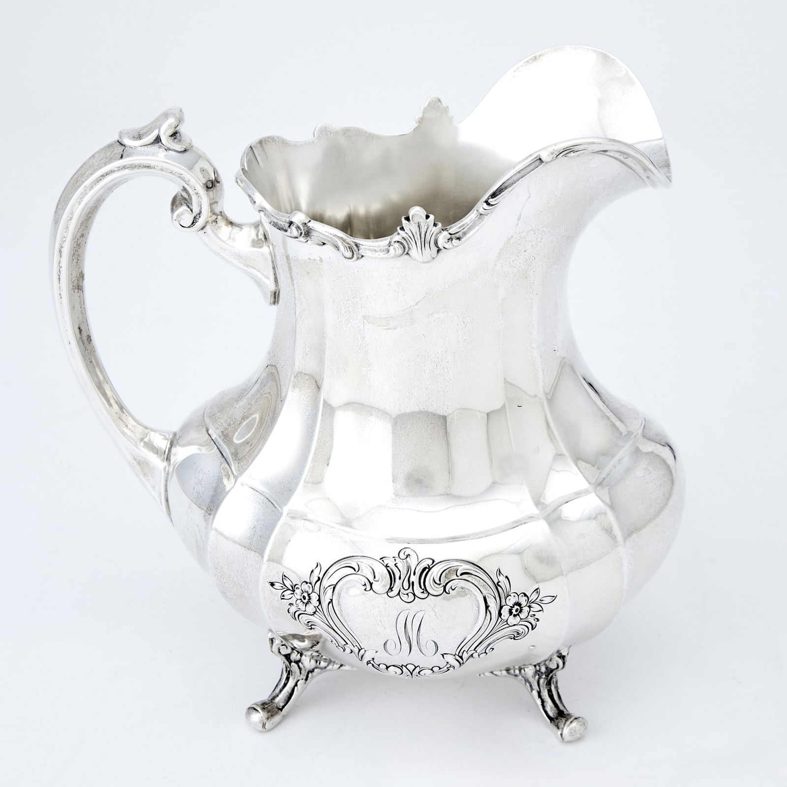 Reed & Barton Sterling Silver "Hampton Court" Pattern Water Pitcher (1 of 4)