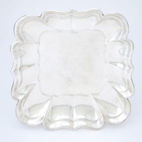 Reed & Barton Sterling Silver Tray Mid 20th century