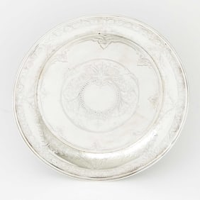 American Sterling Silver Tray 20th Century