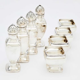 American Sterling Silver Salt and Pepper Set