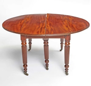 Restauration Mahogany Extension Dining Table