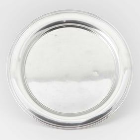 Tiffany & Co. Sterling Silver Circular Tray