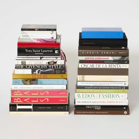 Group of Fashion Coffee Table and Reference Books