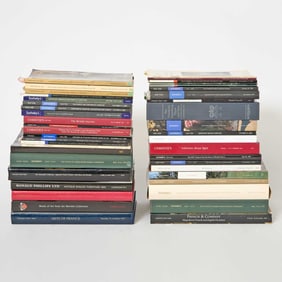 Group of Decorative Arts and Single Owner Auction Catalogues