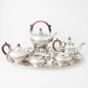 Wm. B. Durgin Co. Sterling Silver Coffee and Tea Service