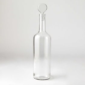 Baccarat Blown Glass Dyonisos Pattern Decanter and Stopper