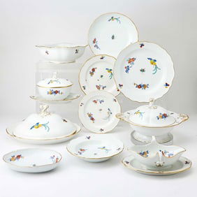 Meissen Porcelain Part Dinner Service