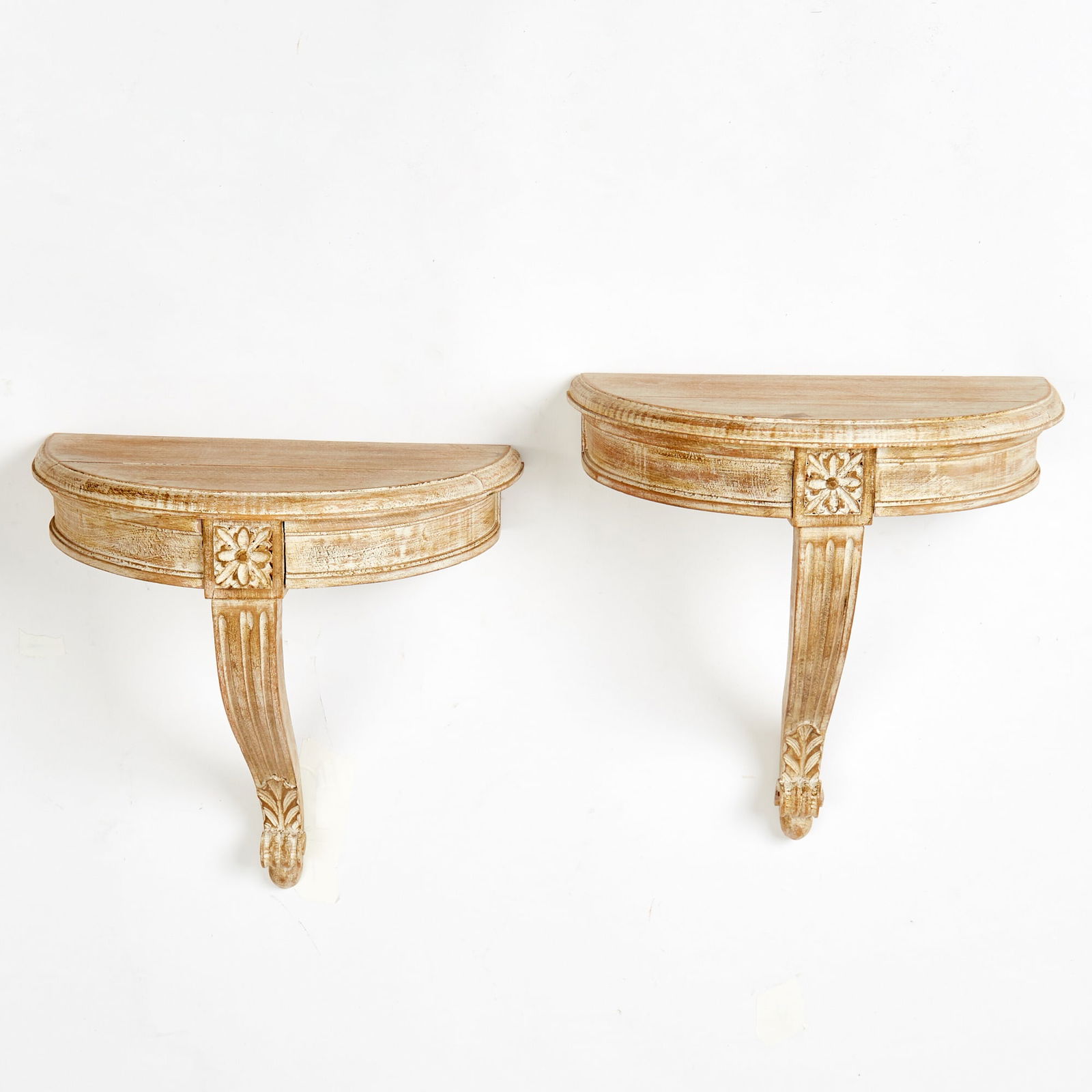 Pair of Louis XVI Style Wall Shelves (1 of 3)