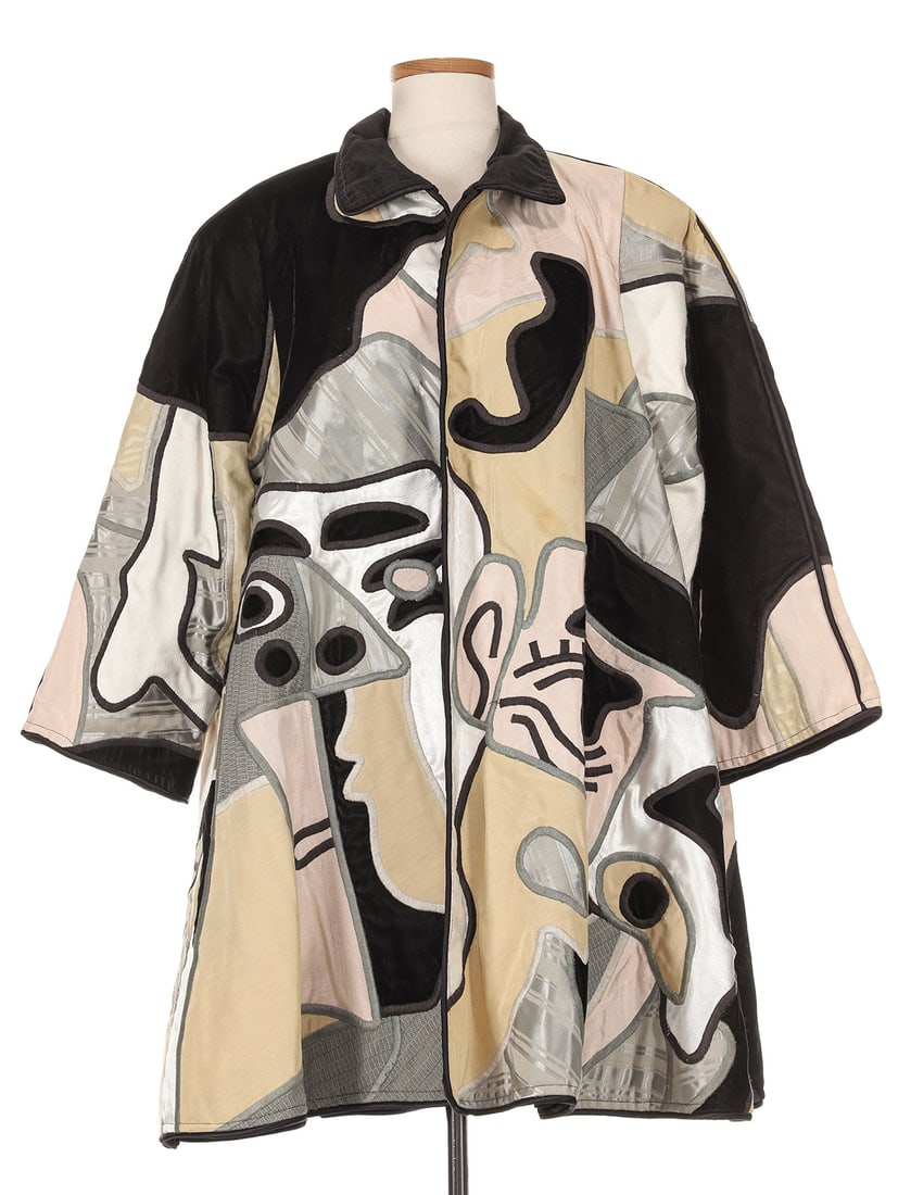 La Coleccion Judith Roberts Patchwork Coat (1 of 1)