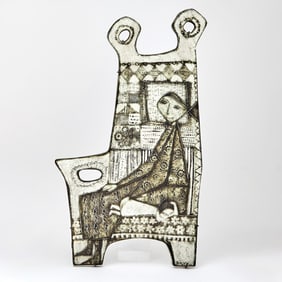 Rut Bryk Porcelain Plaque