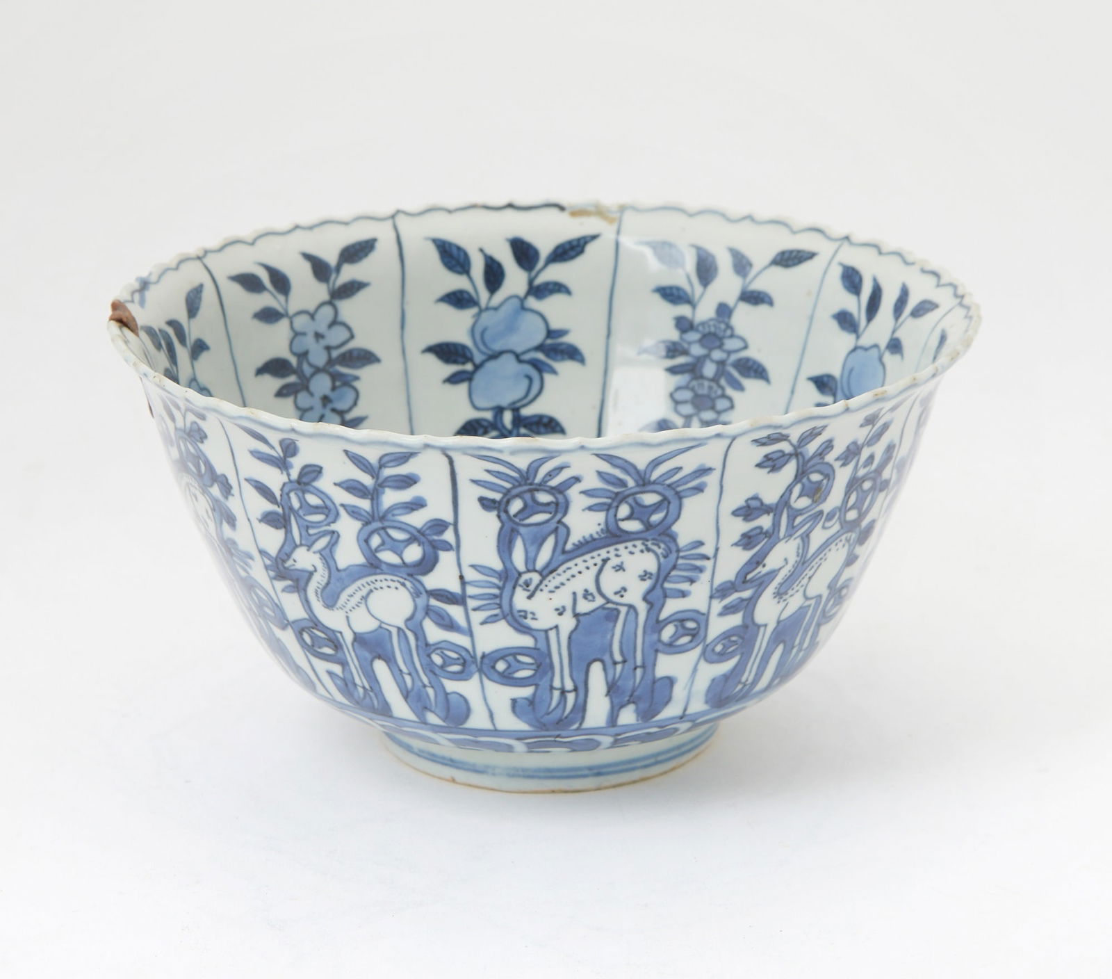 Chinese Blue and White Porcelain Bowl (1 of 5)
