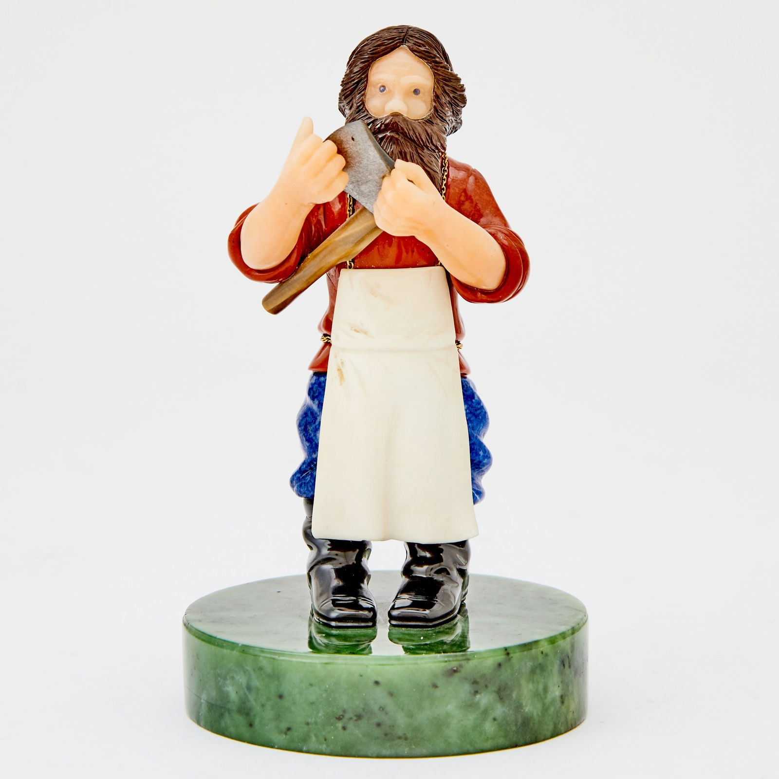 Faberge Style Hardstone Figure (1 of 5)