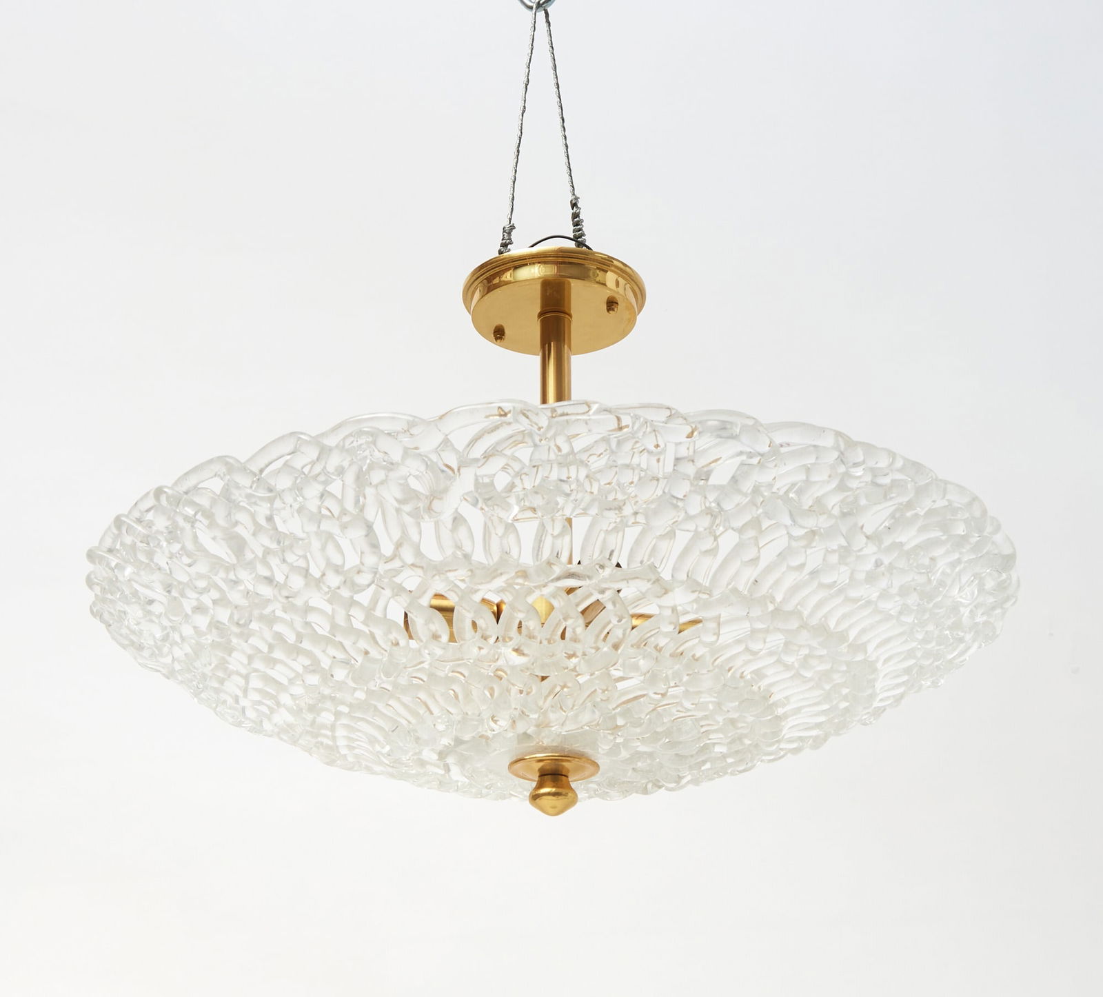 Murano Style Glass Lighting Fxiture (1 of 3)