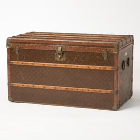 Louis Vuitton Monogram Canvas Steamer Trunk