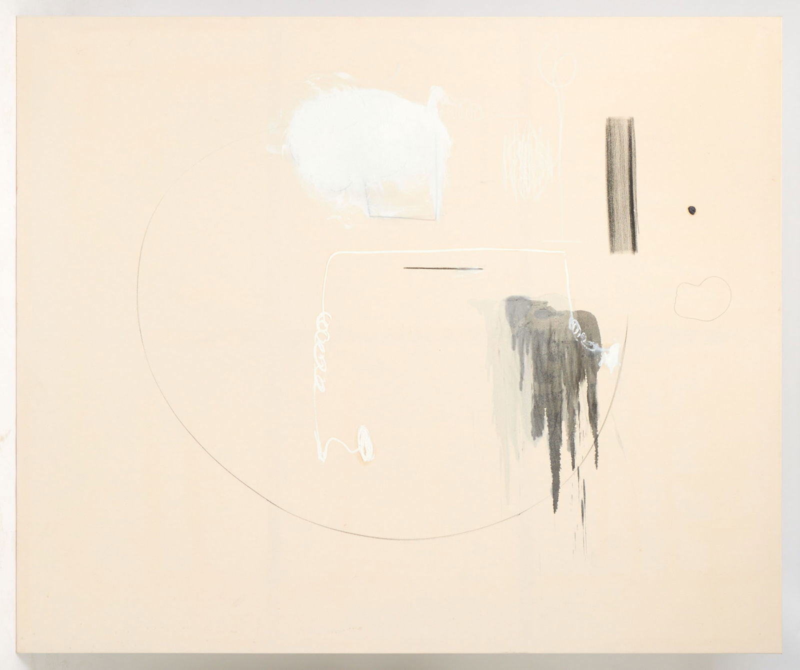 Christian Rosa: Brazilian, b. 1982Down by the Water, 2014Oil stick, oil, graphite, resin, and charcoal on canvas78 3/4 x 94 1/2 inches (200 x 240 cm)Unframed