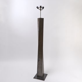 In the Manner of Salvador Dali for Jean-Michel Frank Dark Stained Oak "Dali" Floor Lamp