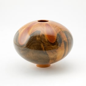 Philip Moulthrop Turned White Pine Globe