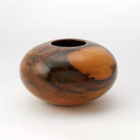 Matt Moulthrop Turned Tulip Tree Globe